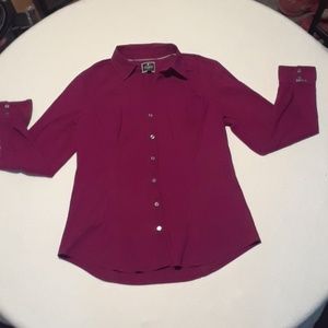 EXPRESS Shirt magenta color